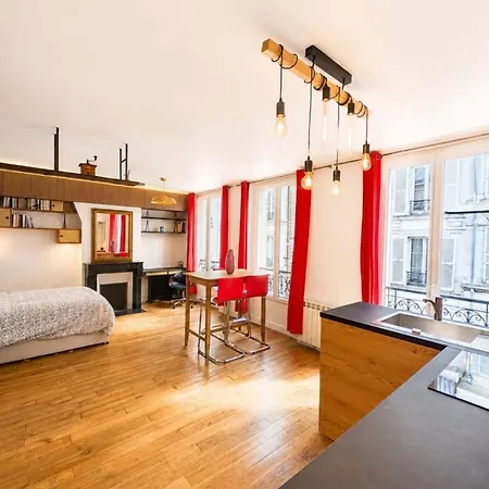 Superb Bright Near Sacre Coeur Apartmán Paříž